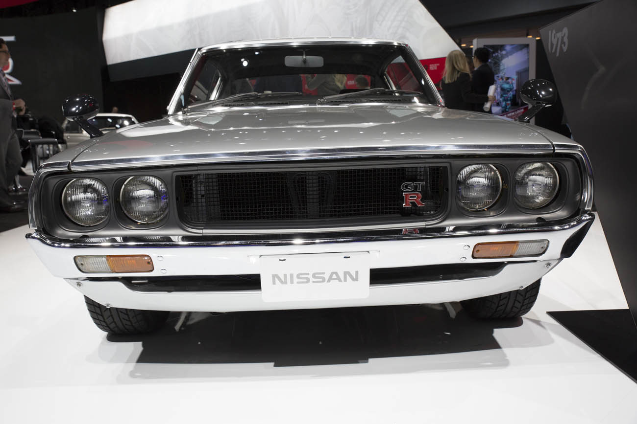 Vintage Nissan GT-R at NYIAS