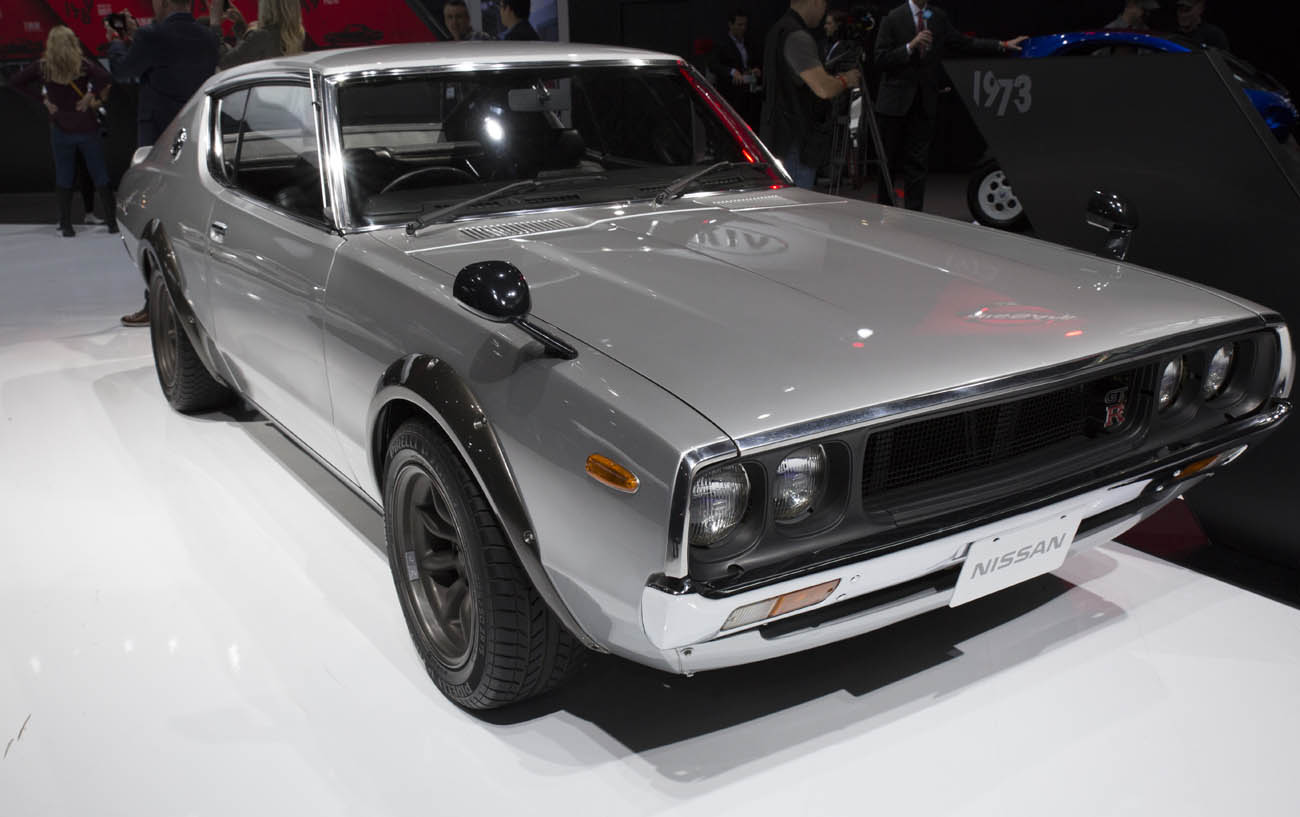 Vintage Nissan GT-R at NYIAS