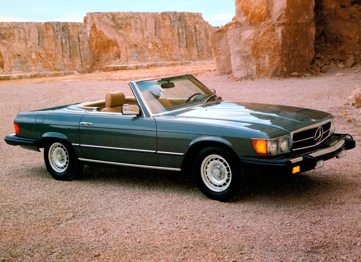 Mercedes-Benz Typ 380 SL (R 107, 1971 bis 1989), USA-Ausführun