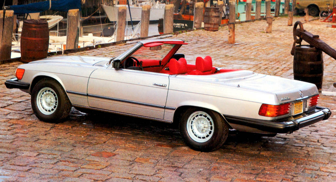 Mercedes-Benz Typ 450 SL (R 107, 1971 bis 1989), USA-Ausführung