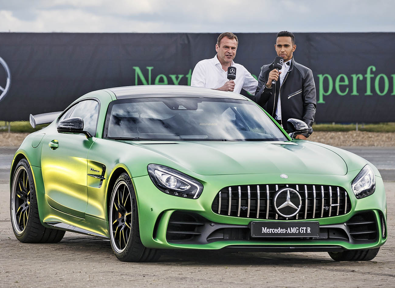 World Premiere Mercedes-AMG GT R (C190) Brooklands 2016