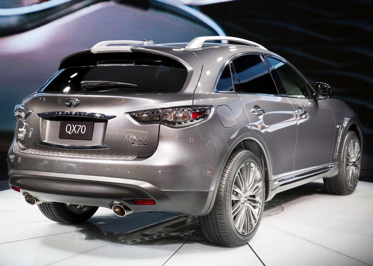 2017 Infiniti QX70 Limited debuts at the New York International