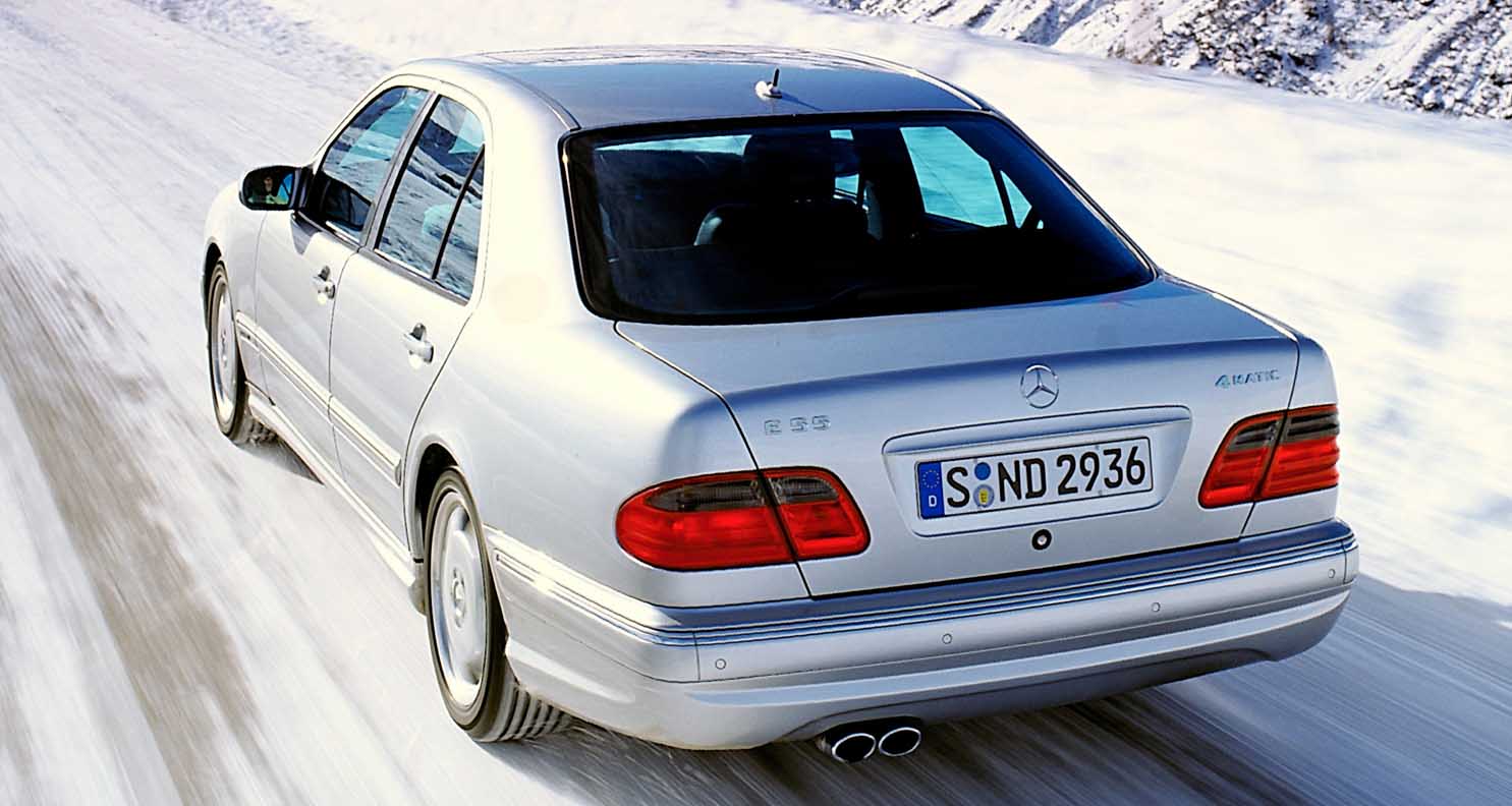 Mercedes-Benz E55 W210 model history