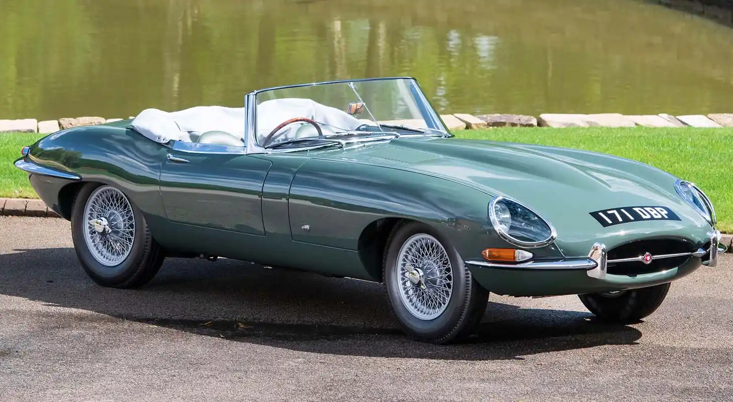 The Jaguar E-Type At Concours Of Elegance