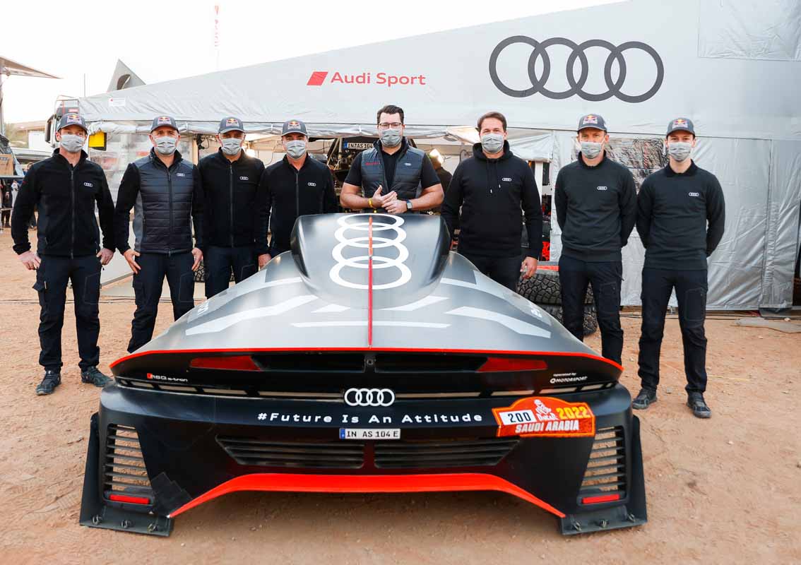 Audi RS Q E-Tron At The Dakar Rally – Successful Start Into A New Era