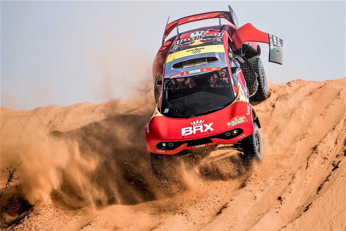 Loeb Records Stunning Dakar Stage Win To Keep Alive BRX Victory Hopes