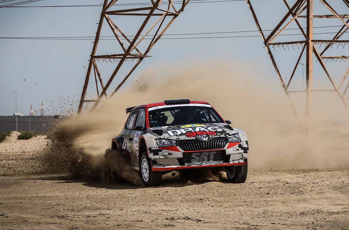 Local Hero Meshari Al-Thefiri Holds Shock Overnight Lead At Kuwait Rally