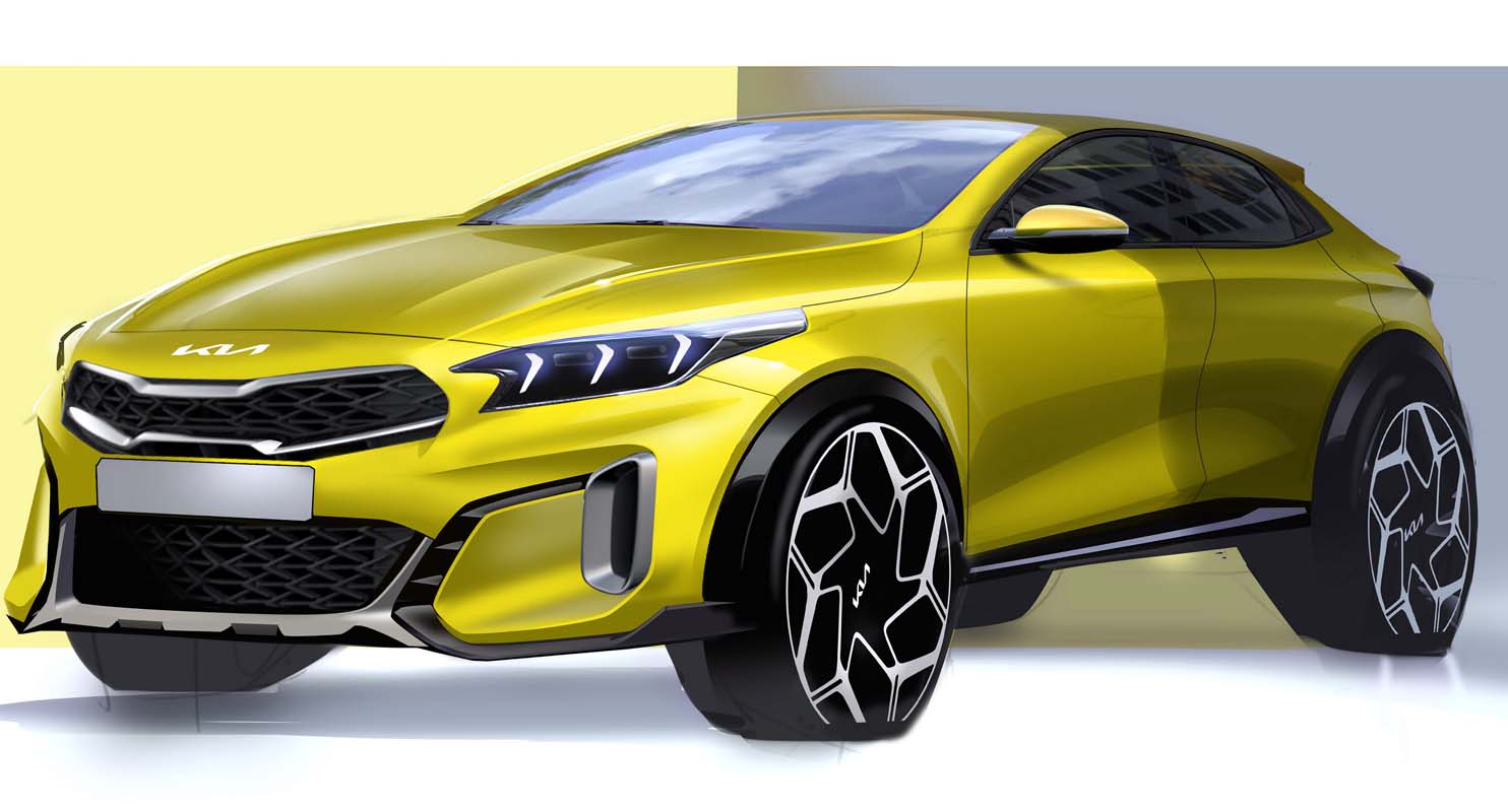 Kia Releases Sketches Of New XCeed Ahead Of Upcoming Reveal