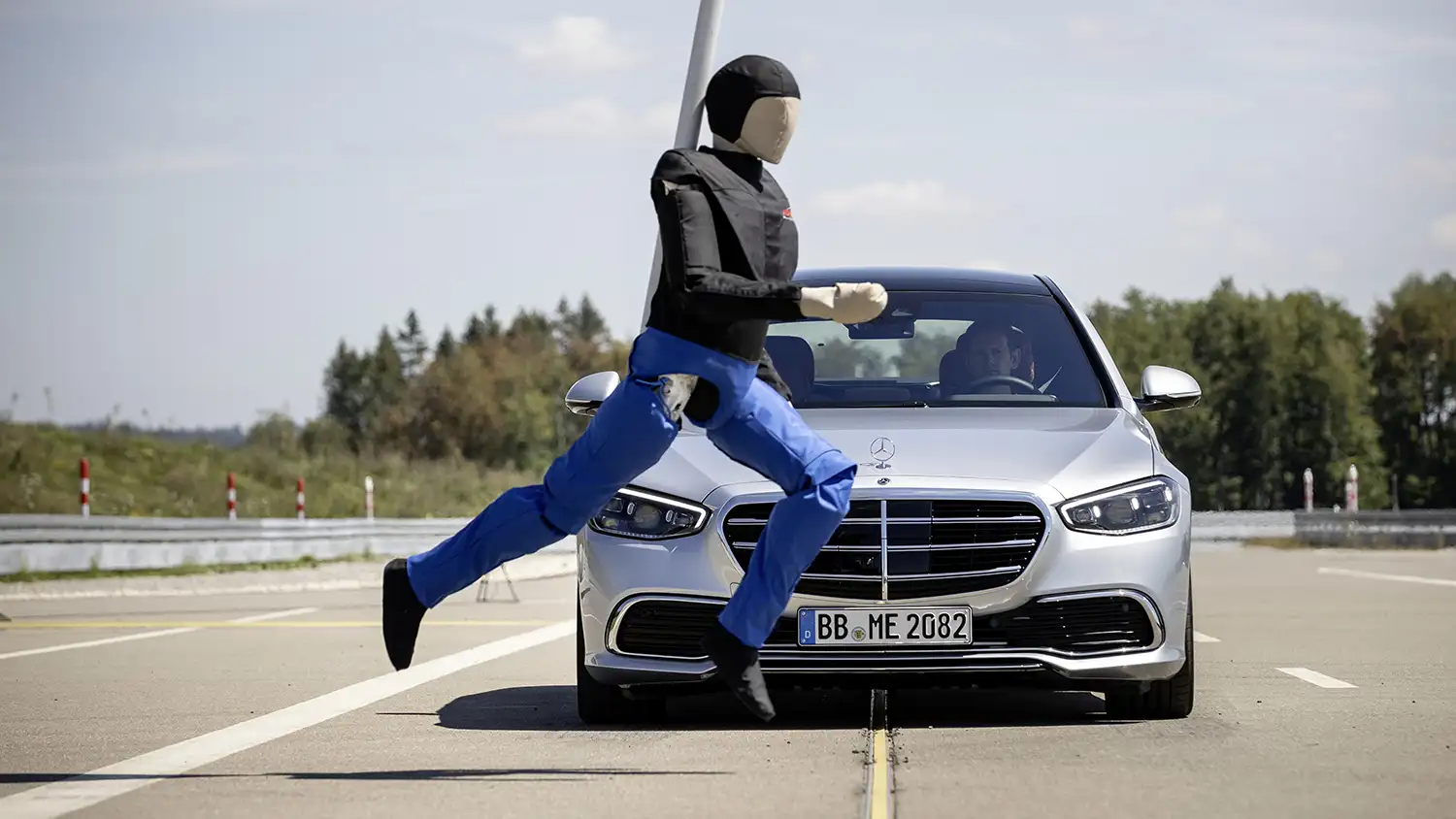 10 years and 10 million Mercedes-Benz vehicles with pedestrian emergency braking system