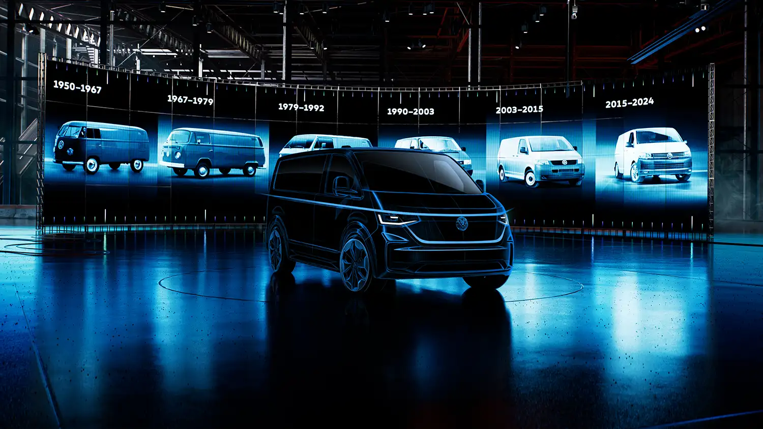 Volkswagen Unveils First Design Details of the New Transporter Generation