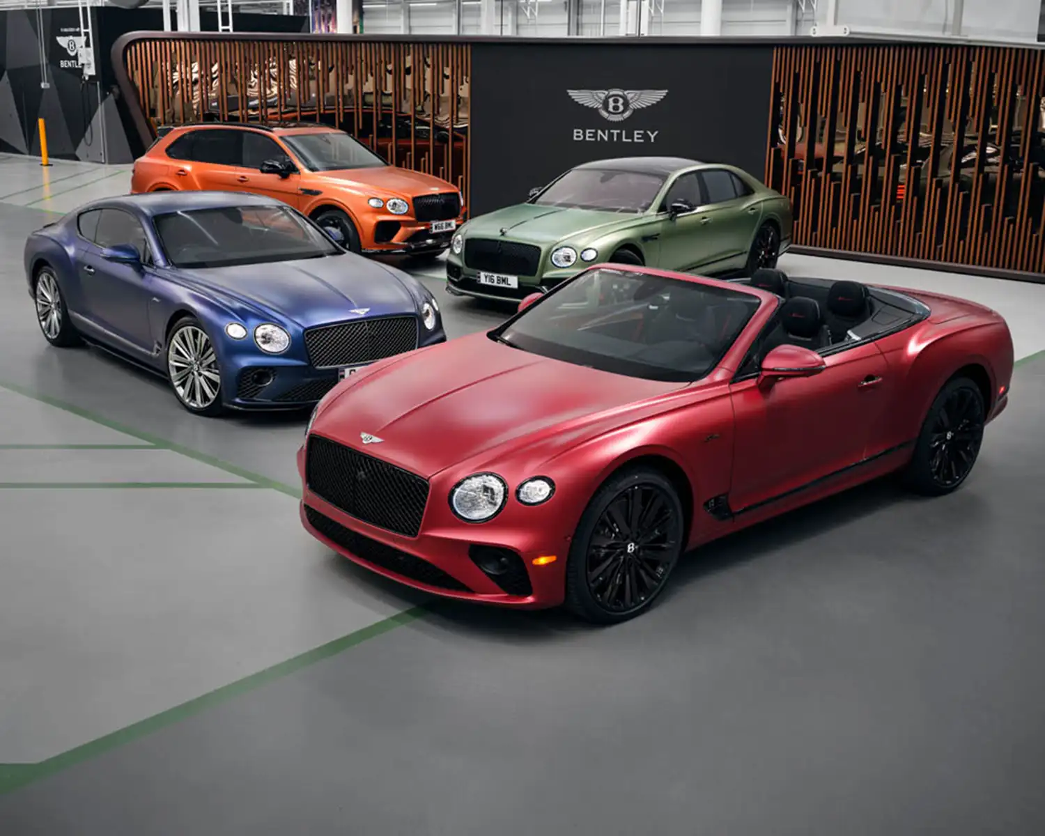 بنتلي توسع مجموعة ألوانها لتمنح العملاء مزيداً من الخيارات لتخصيص سياراتهم