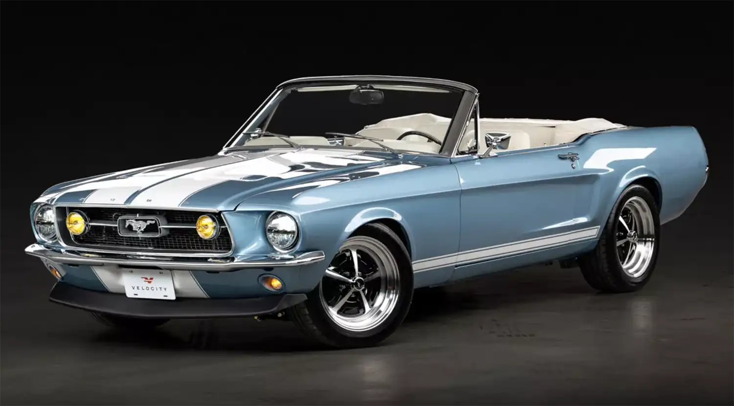 Velocity Restored Ford Mustang Convertible