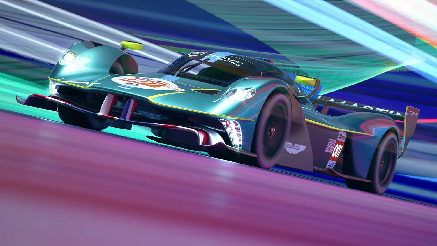 Aston Martin to Compete at Le Mans with Two Valkyrie LMH Hypercars in 2025