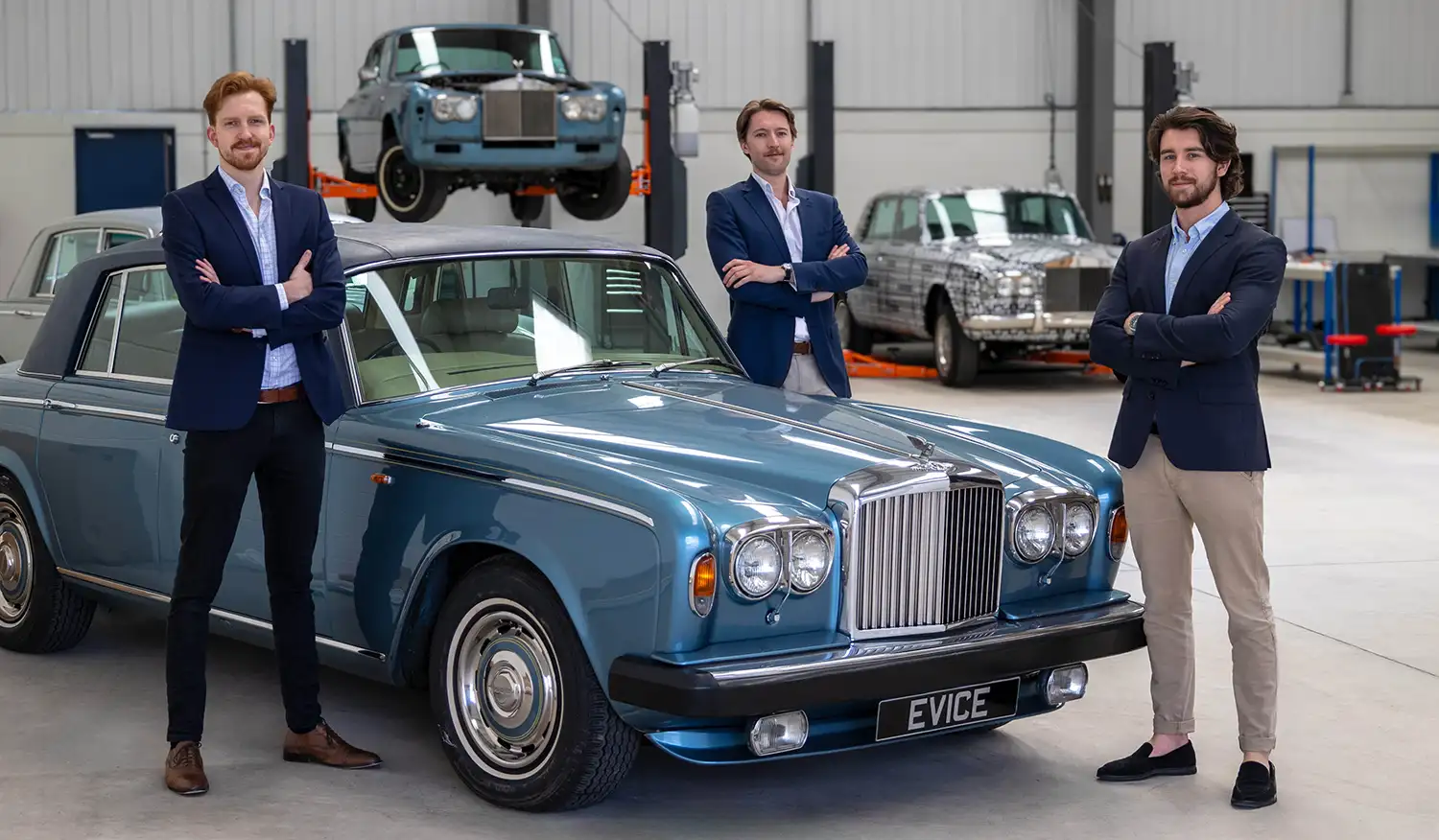 Evice reveals its reimagined classic Rolls-Royce prototype