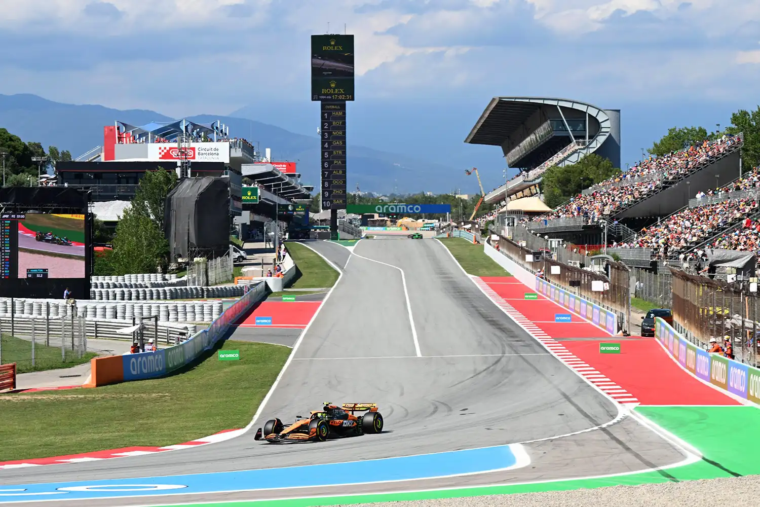 F1 – Norris Stuns Verstappen In Spain, Steals Pole Position By 0.02s