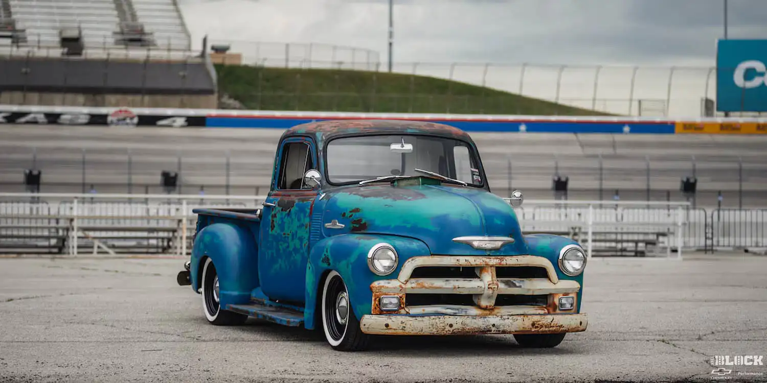 Timeless Patina, Corvette Performance: The LT1-Powered ’55 Chevy Truck