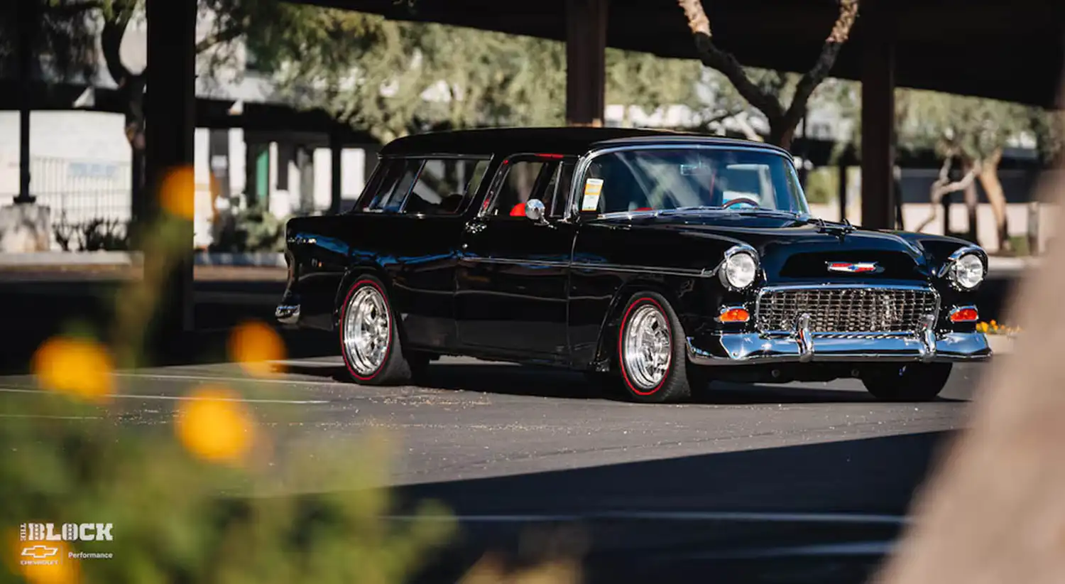 Stunning 1955 Chevrolet Bel Air Nomad Restomod