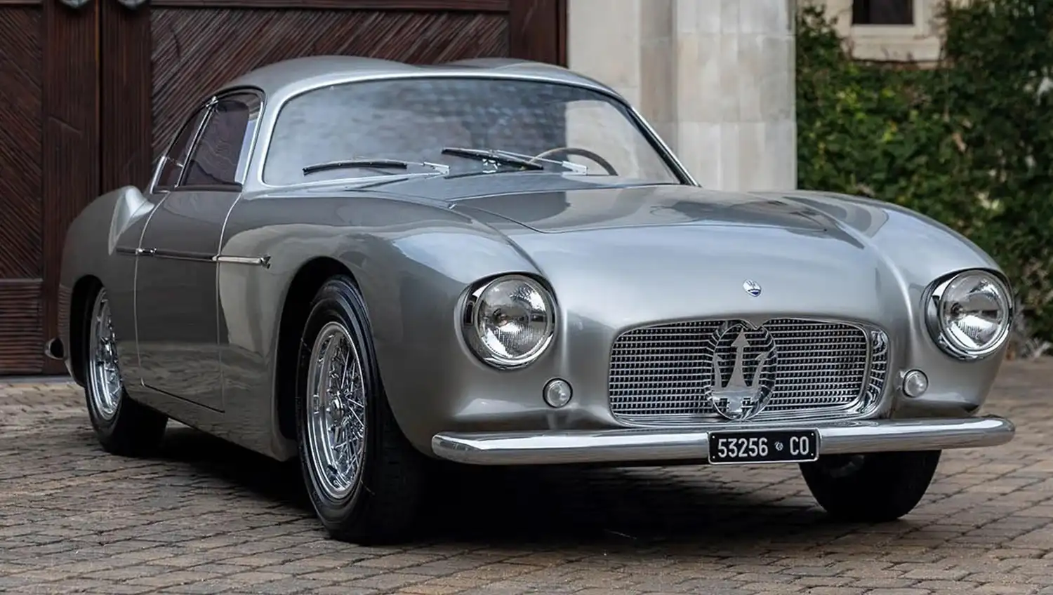 1956 Maserati A6G/54 Zagato Berlinetta: Rare Beauty at Concours of Elegance 2024