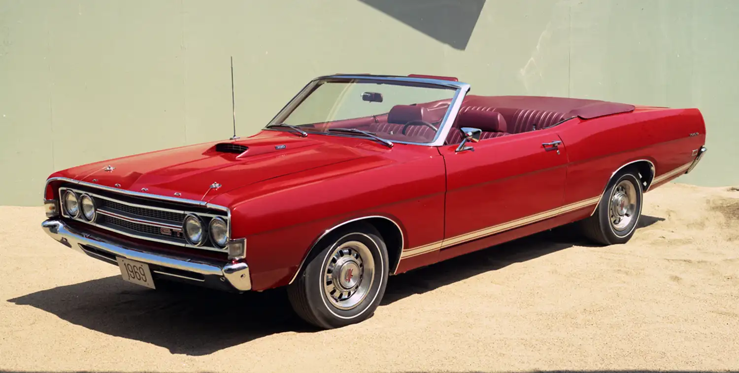 Iconic Elegance: Exploring the Legacy of the 1969 Ford Torino GT Convertible