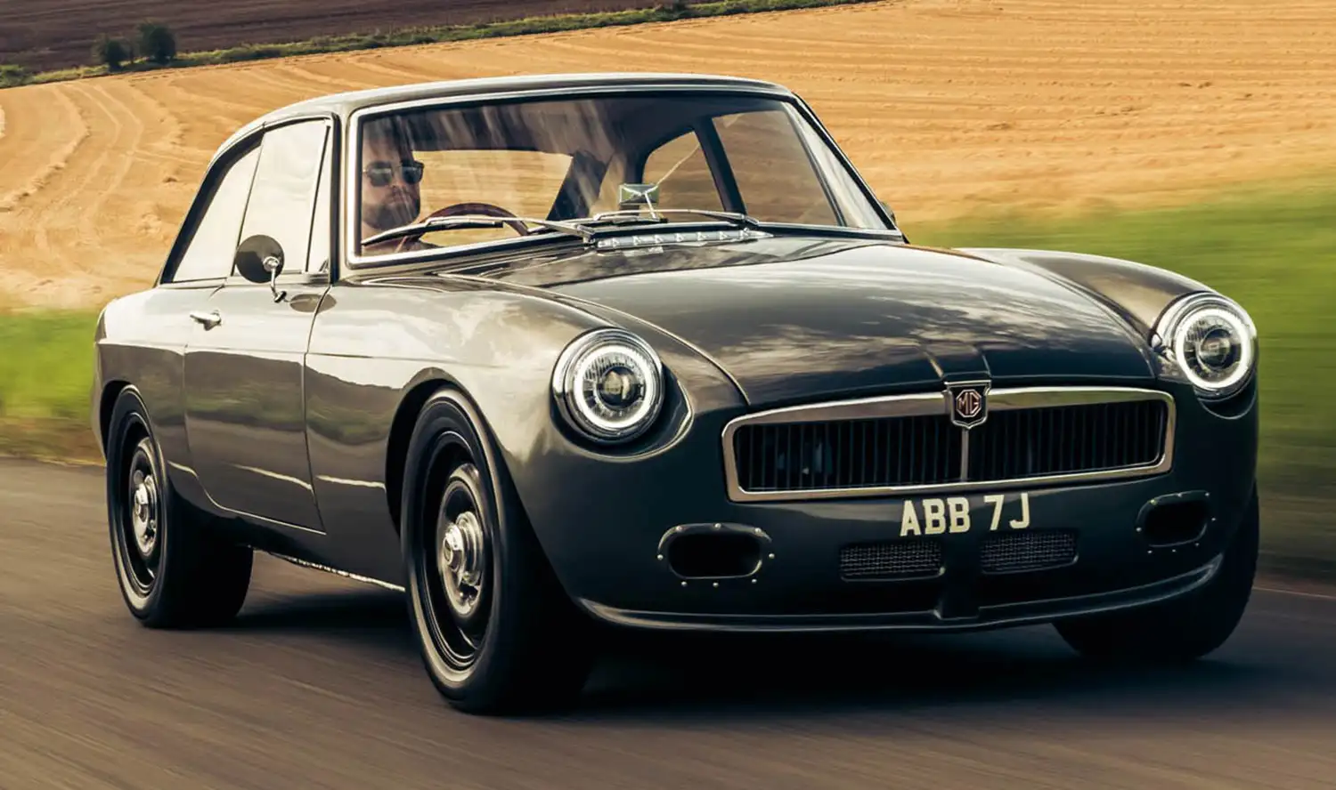 Frontline MGB LE60 V8 Restomod Makes USA Debut at Monterey Car Week