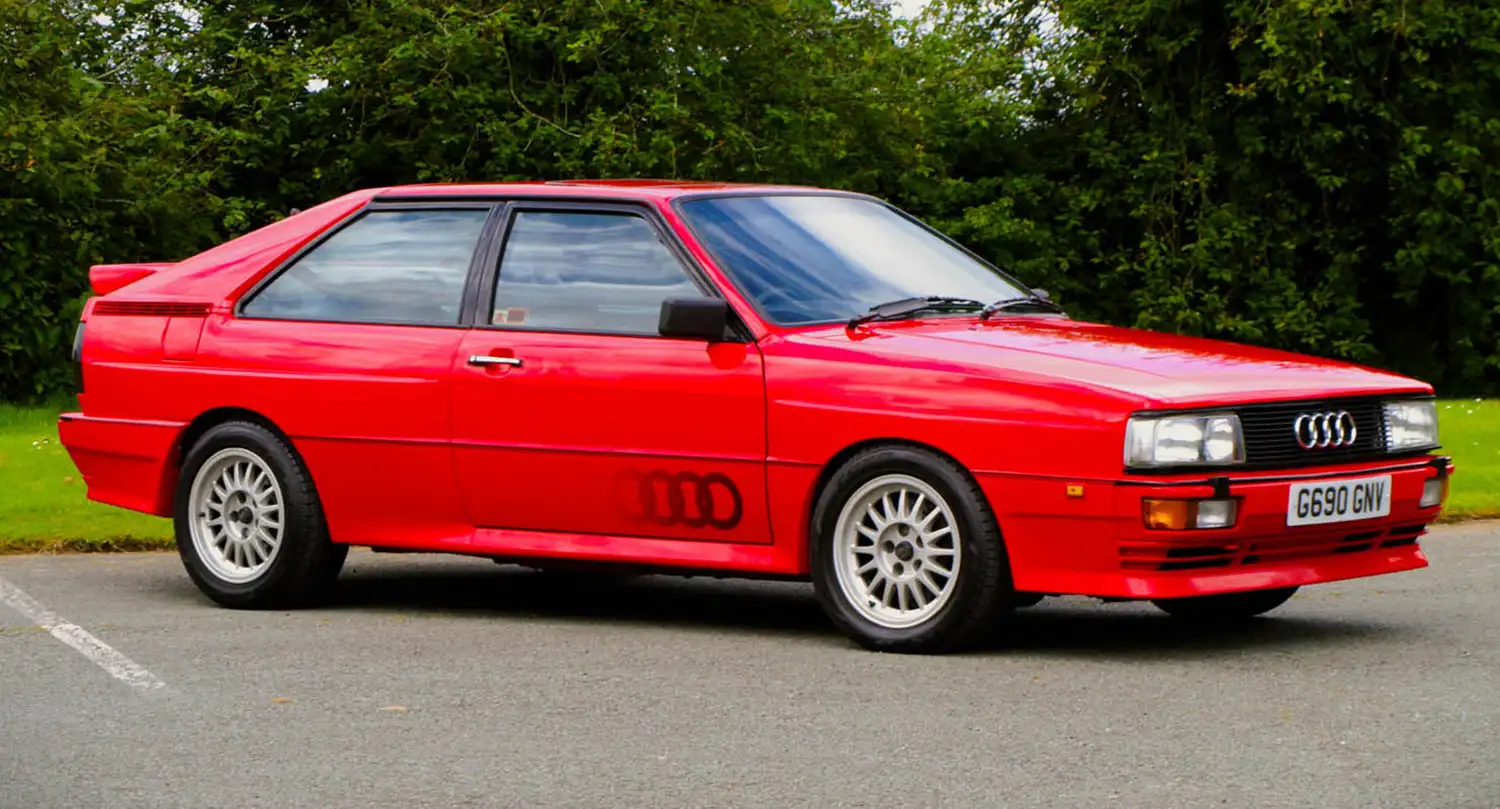 Iconic 1989 Audi UR Quattro 2.2 Turbo RR 20V Heads to Auction