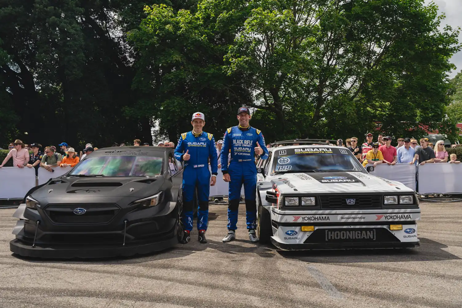 Subaru WRX: Project Midnight and Family Huckster delight fans at 2024 Goodwood Shootout