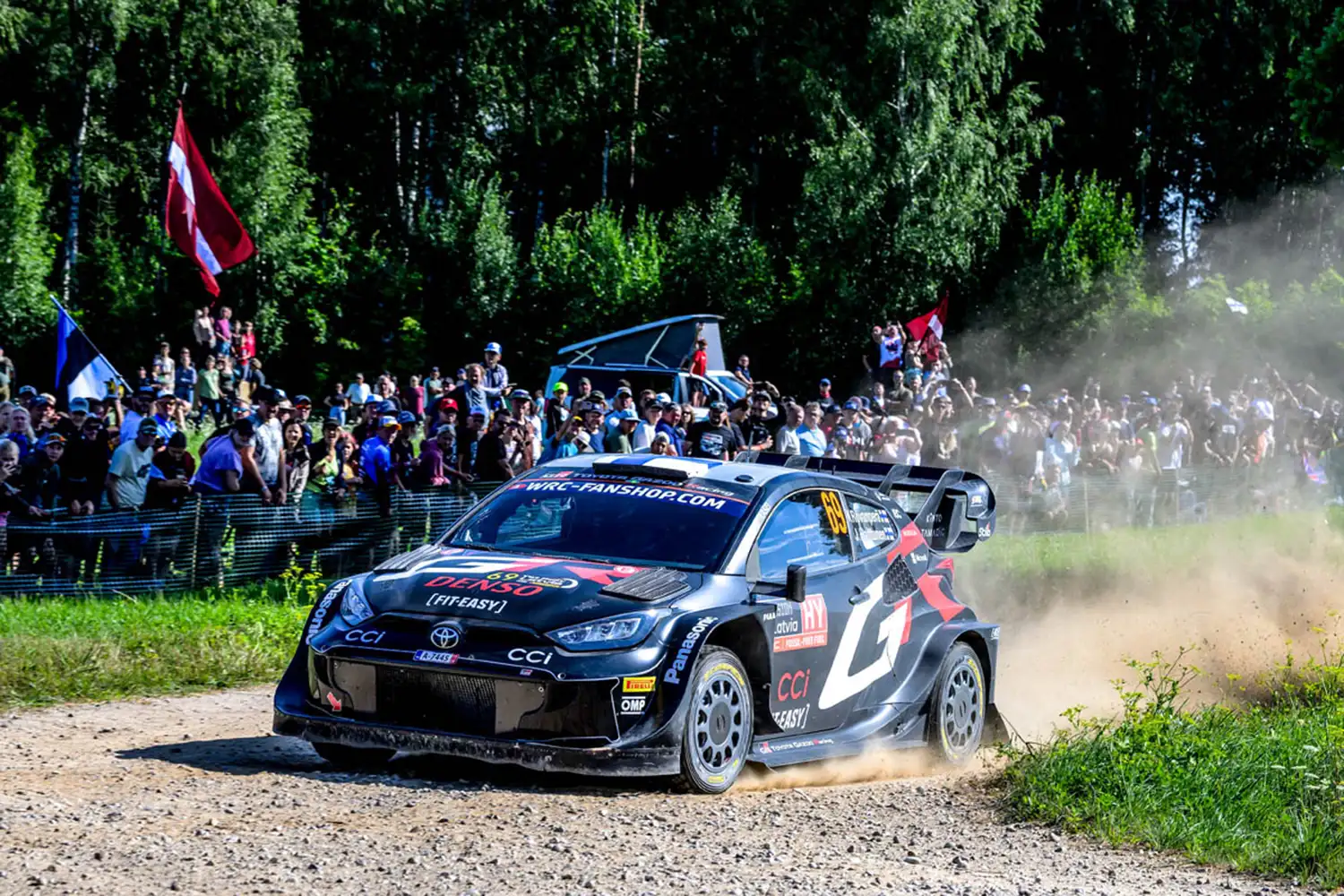 WRC – Rovanperä rules after stellar Saturday in Latvia