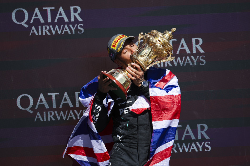 F1 – Hamilton Takes Emotional, Record-Breaking Ninth Win At Silverstone Ahead Of Verstappen And Norris