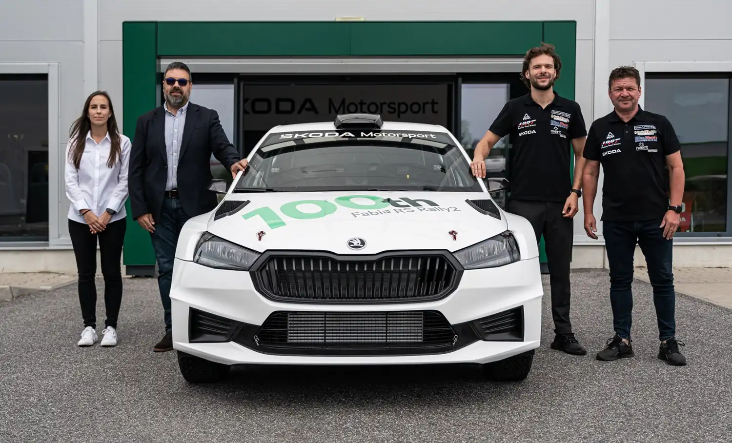Škoda Delivers 100th Fabia RS Rally2