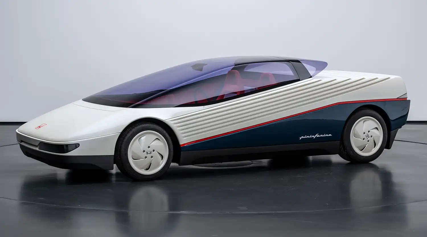 Honda HP-X Concept by Pininfarina Returns: A 40-Year Legacy at Pebble Beach