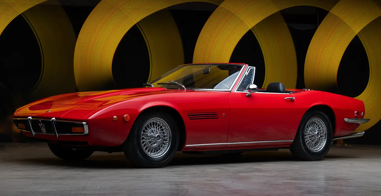 1971 Maserati Ghibli SS 4.9 Spyder at Monterey