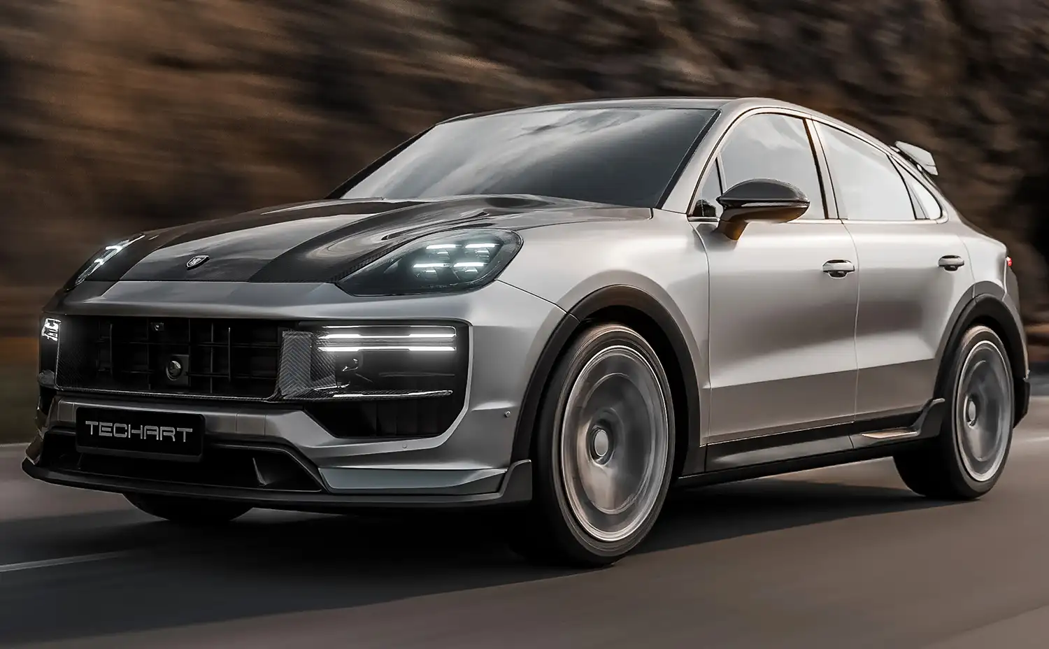 Porsche Cayenne Facelift: TECHART Aero Kit I