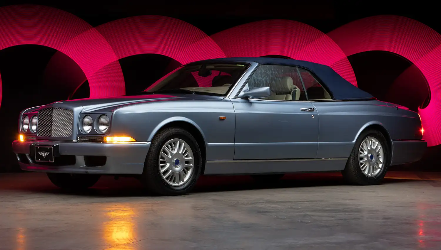 2002 Bentley Azure: Stunning Fountain Blue Convertible with Low Mileage