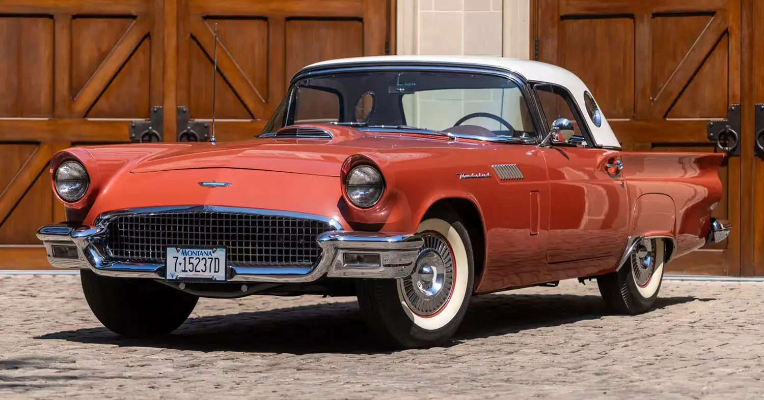 1957 Ford Thunderbird F-Code: A Rare Supercharged Icon Set for Auction