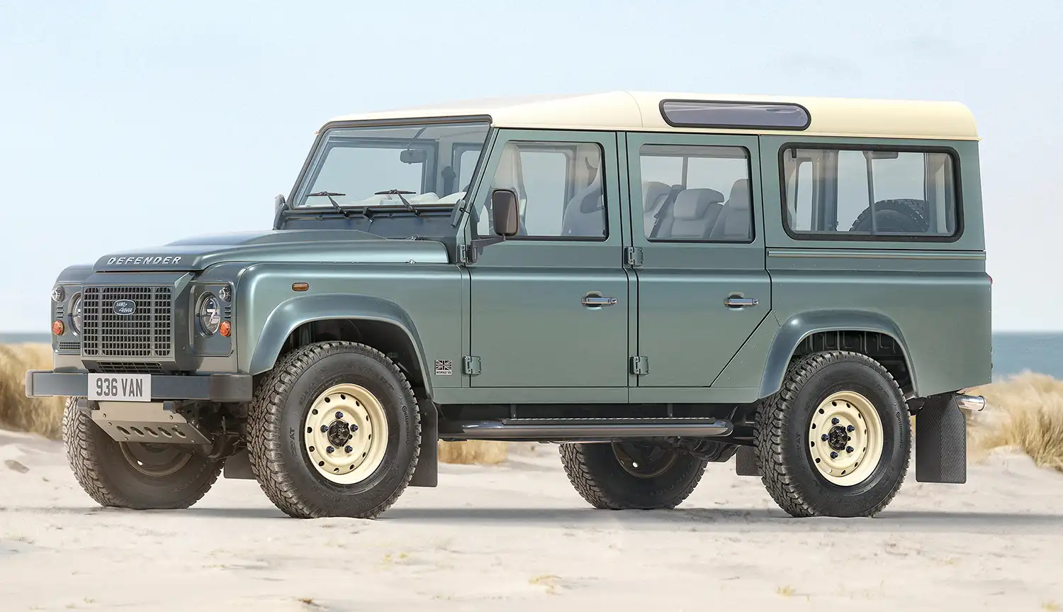 Classic Landrover Defender V8 by Works Bespoke