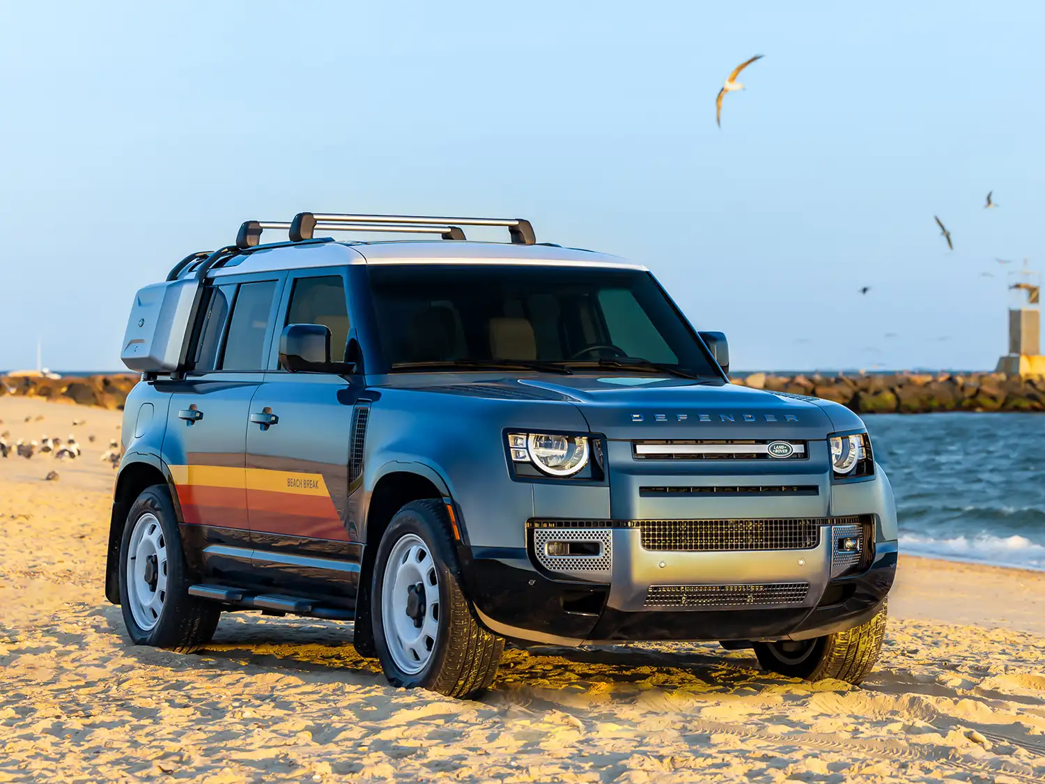 Defender Beach Break: Limited Edition Adventure SUV for Coastal Enthusiasts