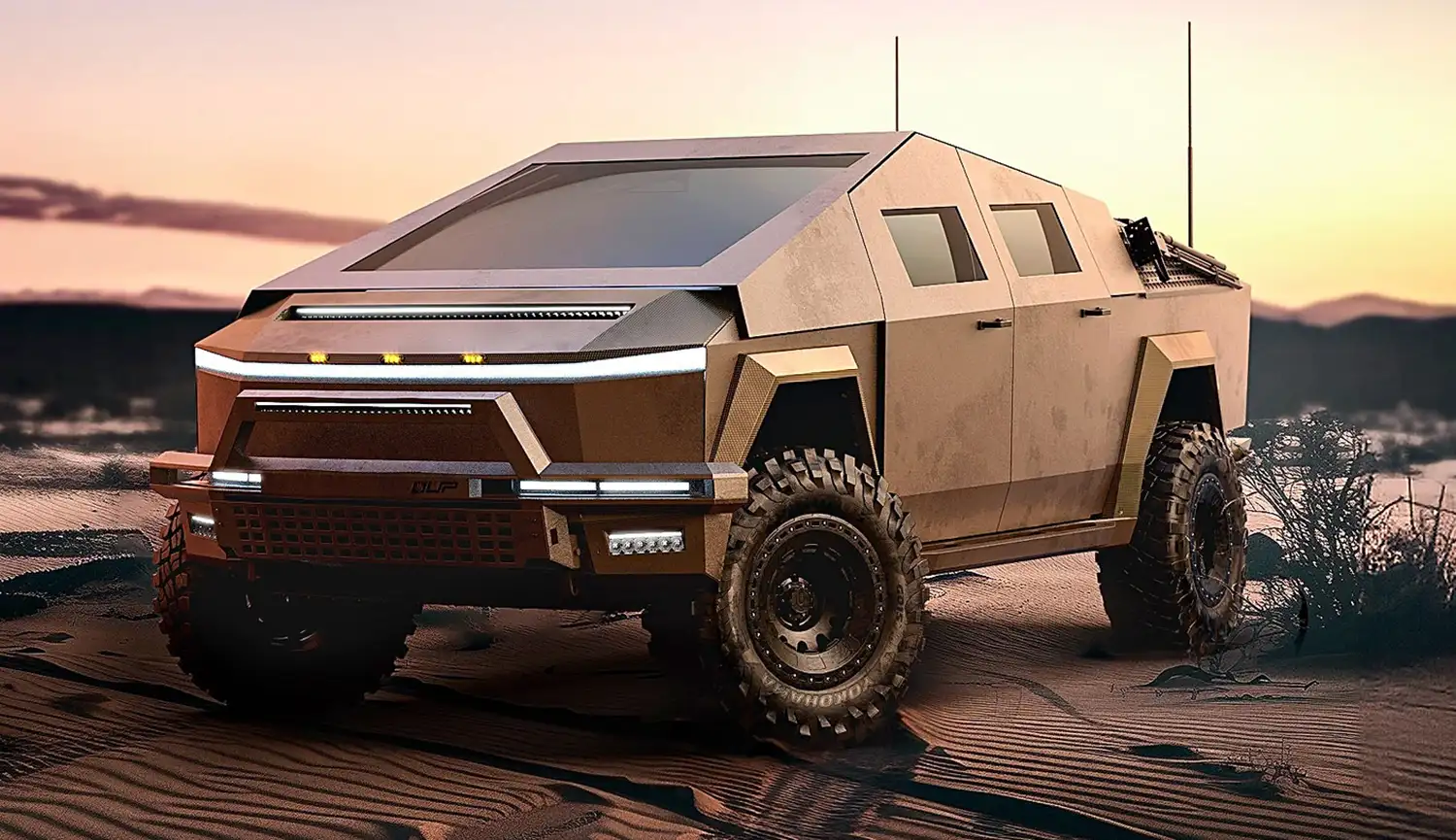 Tesla Cybertruck STING: Armored for the Apocalypse