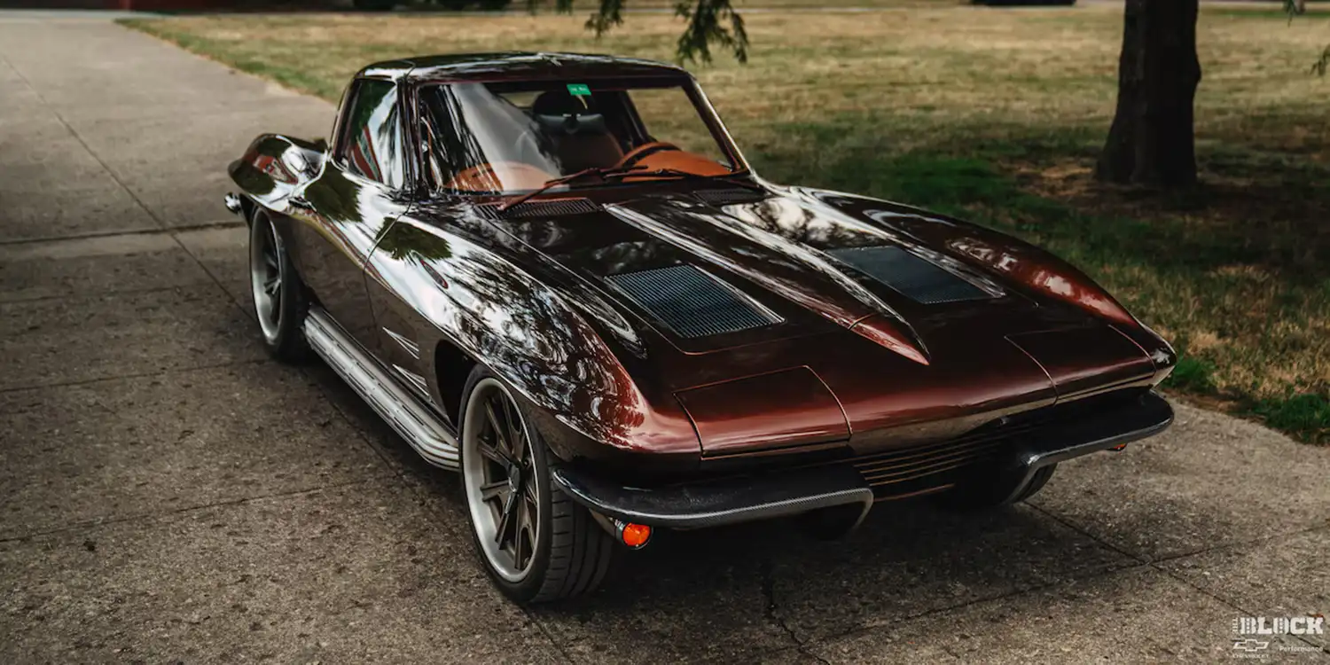 1963 Corvette Sting Ray: Restomod Meets LS3 Power in a Unique Split-Window Build