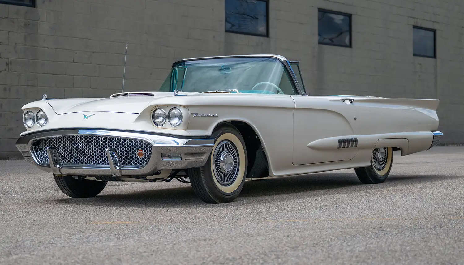 1958 Ford Thunderbird Convertible: Iconic Squarebird at Hershey Auction