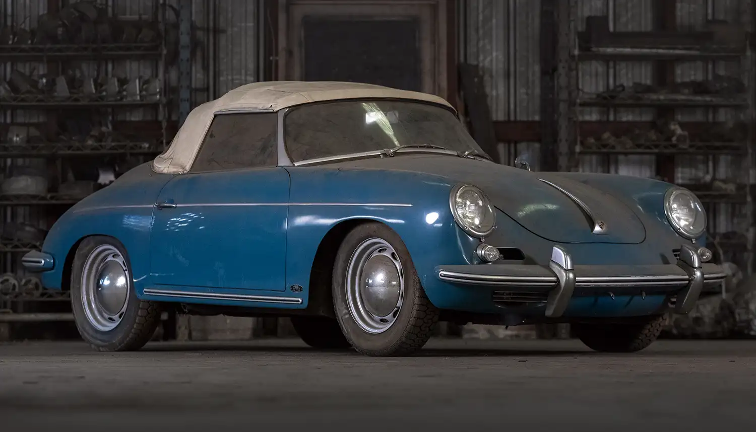 Rare Find: Unrestored 1962 Porsche 356 B ‘Twin-Grille’ Roadster