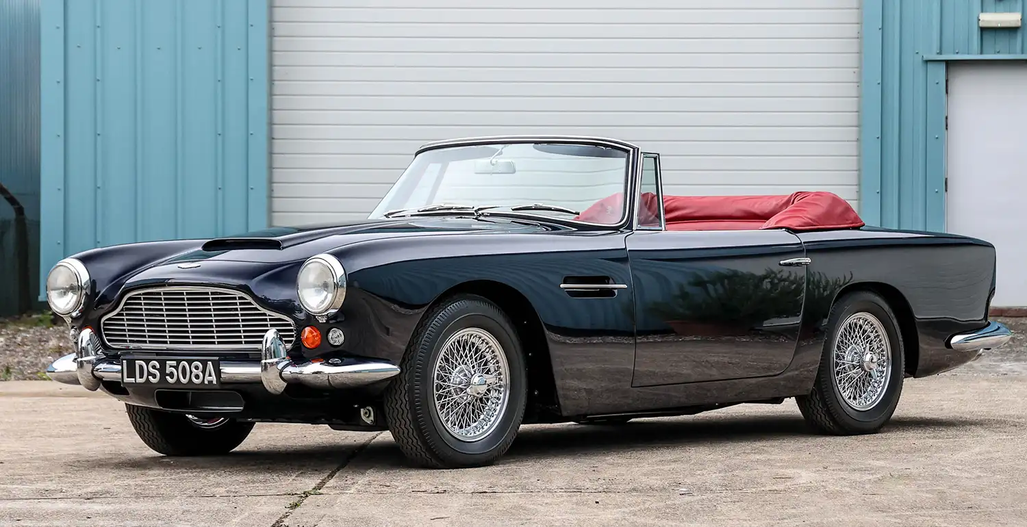 1963 Aston Martin DB4 Convertible: A Rare British Icon Restored to Perfection