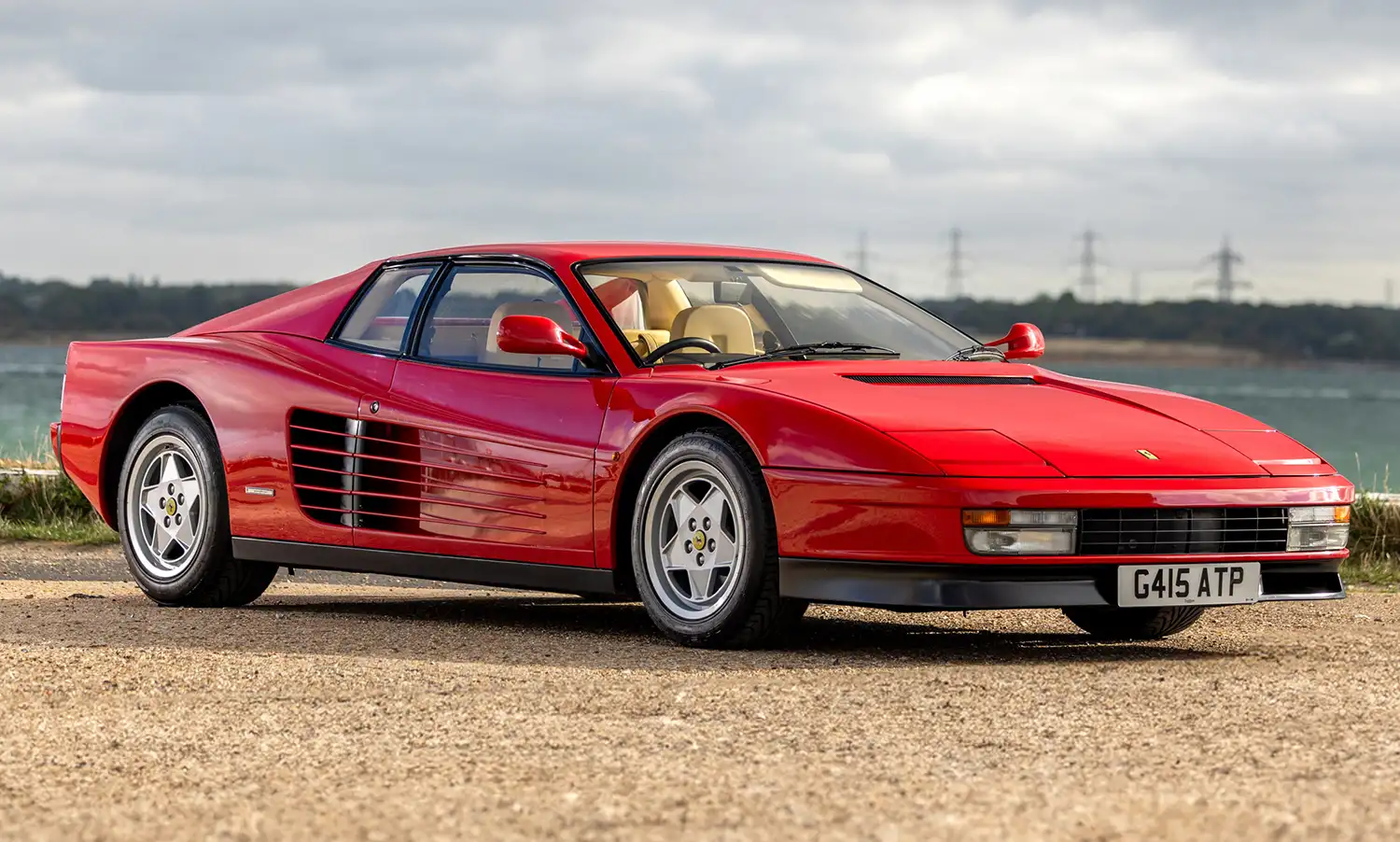 Nigel Mansell’s 1990 Ferrari Testarossa Hits the Market