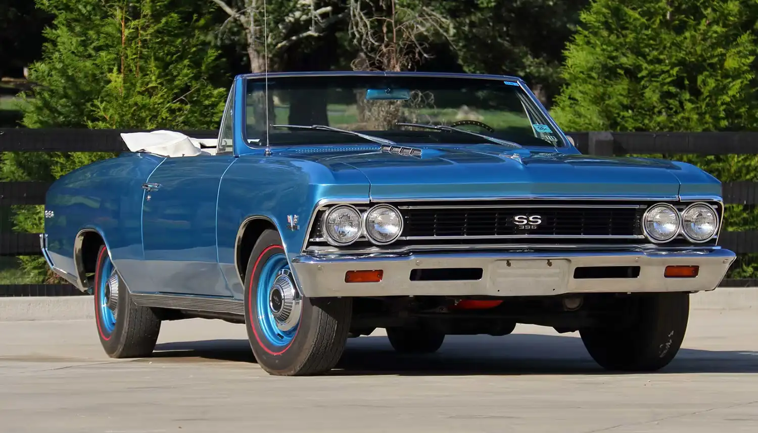 1966 Chevrolet Chevelle SS Convertible: A Stunning Marina Blue Icon