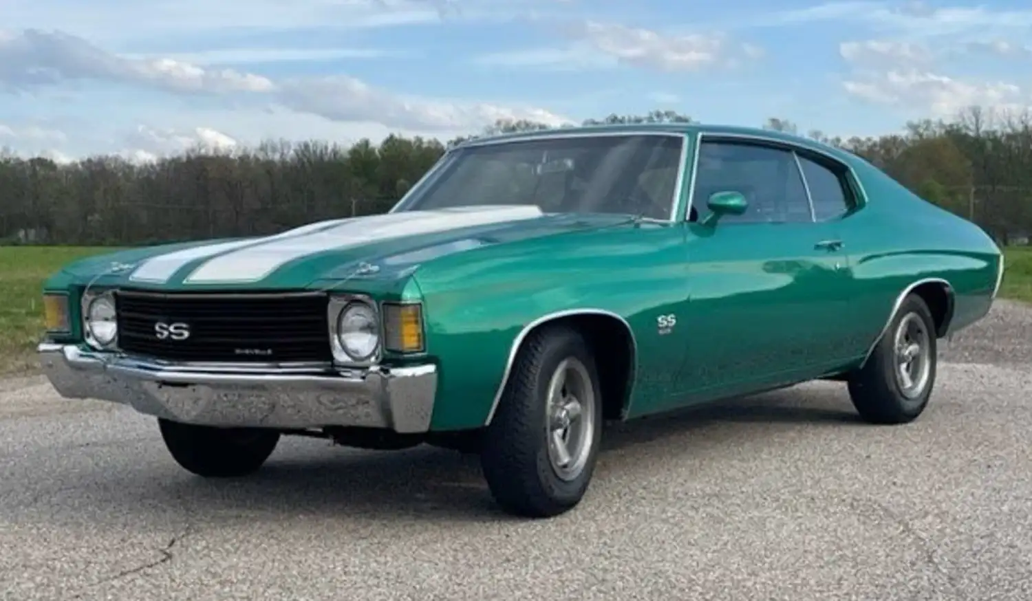 1972 Chevelle SS with 454 V-8: A Showstopper at Indy Fall Special