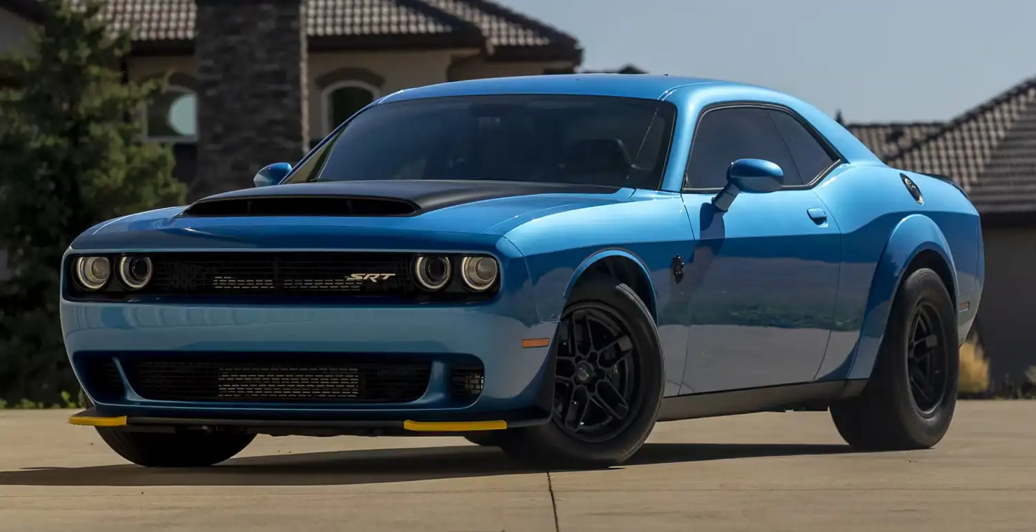 B5 Blue Beauty: 2023 Dodge Challenger SRT Demon 170 with 83 Miles