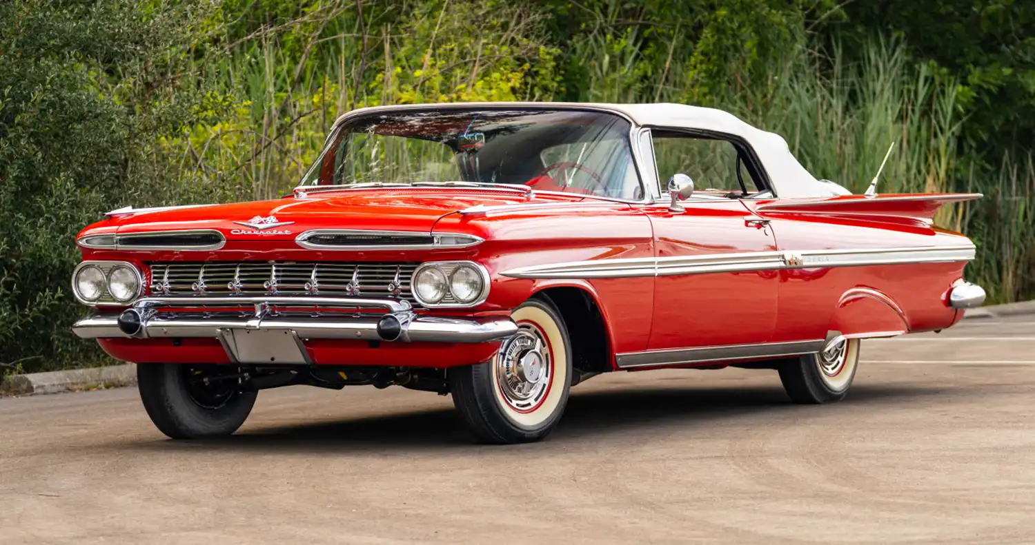 1959 Chevy Impala Convertible: Red Hot Classic at Kissimmee 2025