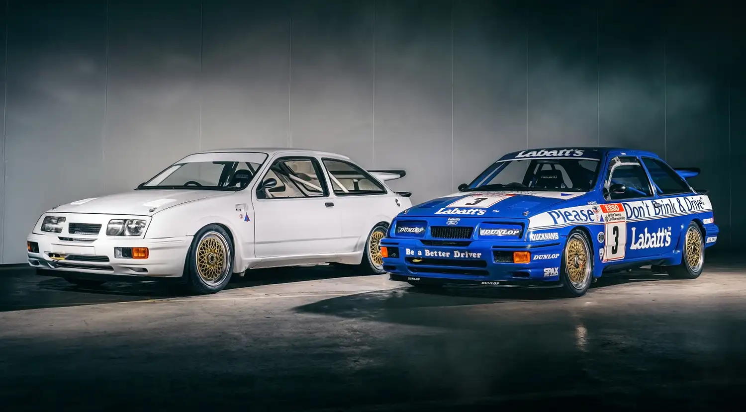 First Continuation Andy Rouse Engineering Ford Sierra RS500 Delivered