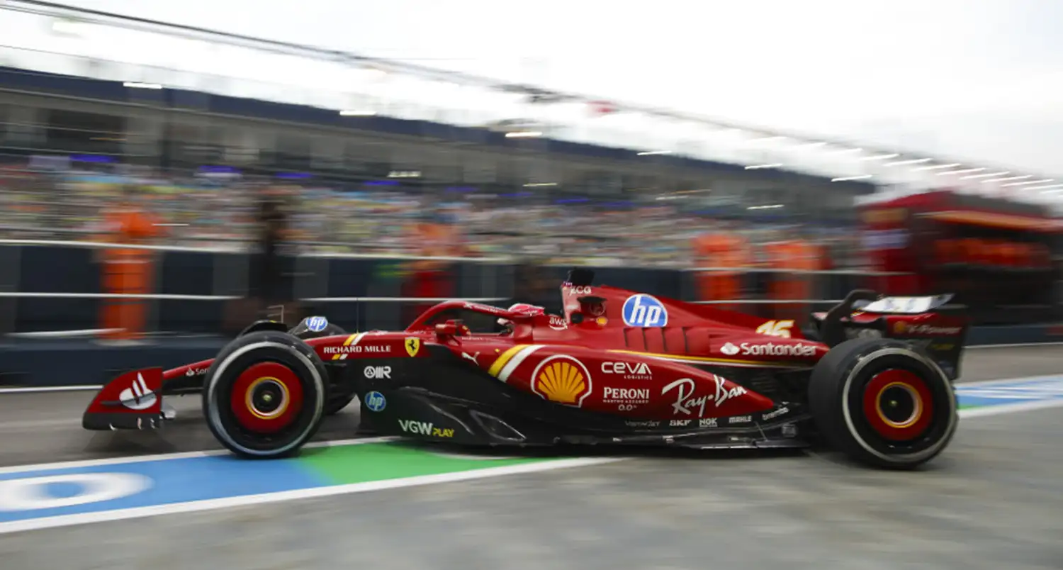 F1 – Leclerc quickest in opening practice for Singapore Grand Prix