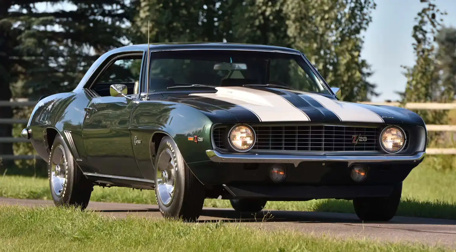 Power and Elegance: The 1969 Camaro Z28 Takes Center Stage