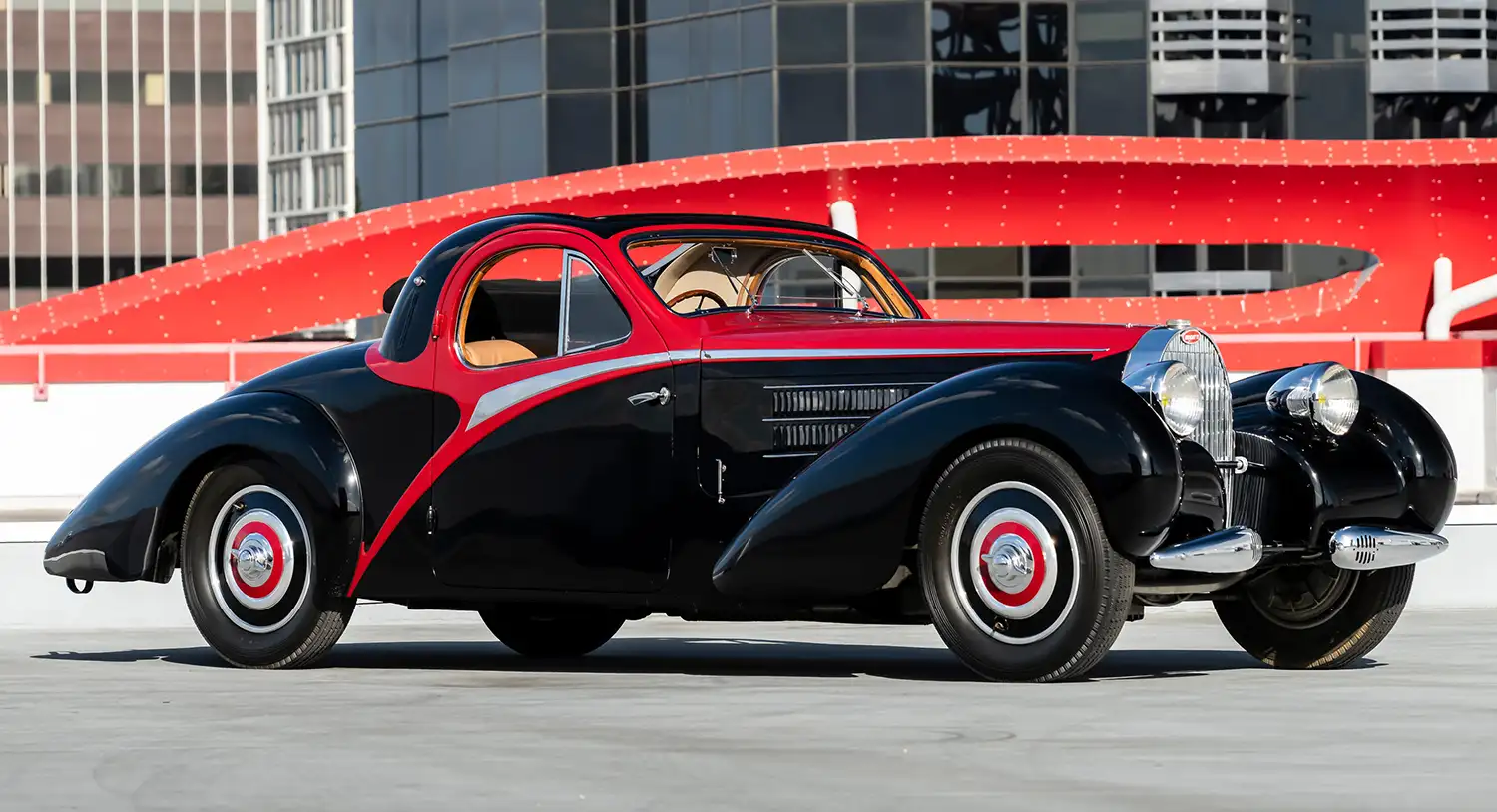 1939 Bugatti Type 57C Atalante by Gangloff Set for Auction